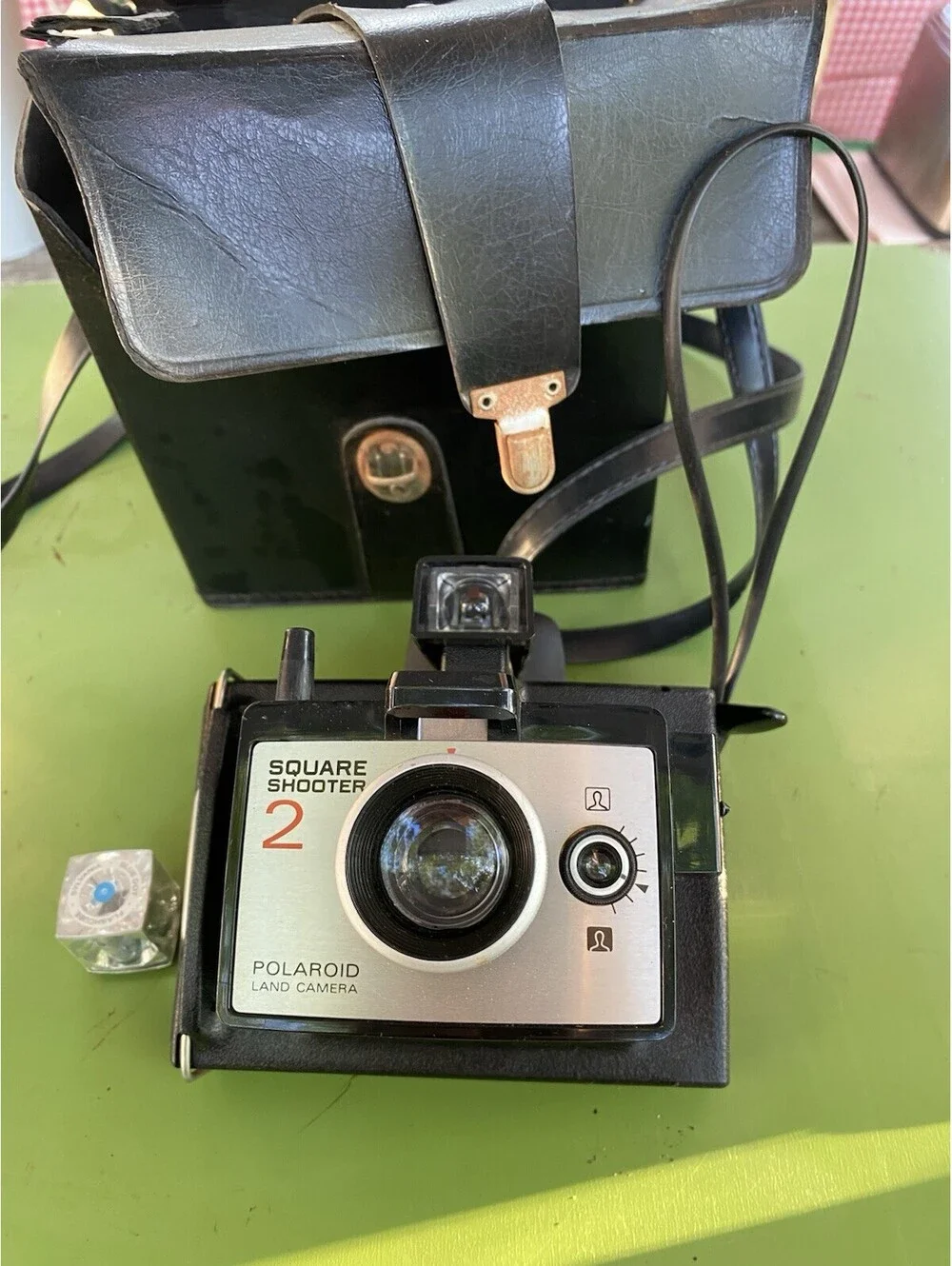 POLAROID Square Shooter 2 Black Retro Style Photography Instant Film Camera Case